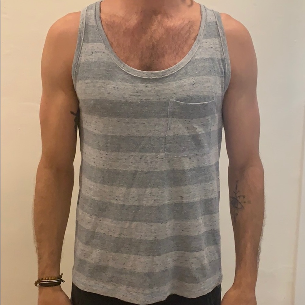 NSF stripes tank top size small